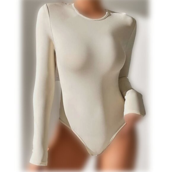 SHEIN PETITE Solid Round Neck Slim Fit Tee Spring Women Bodysuit Size XX… - Picture 1 of 10